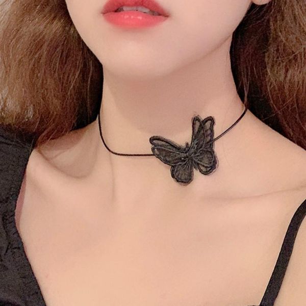 chokers black lace butterfly necklace women glamour fashion white transparent club party jewelry girl, Golden;silver
chokers black lace butterfly necklace women glamour fashion white transparent club party jewelry girl, Golden;silver