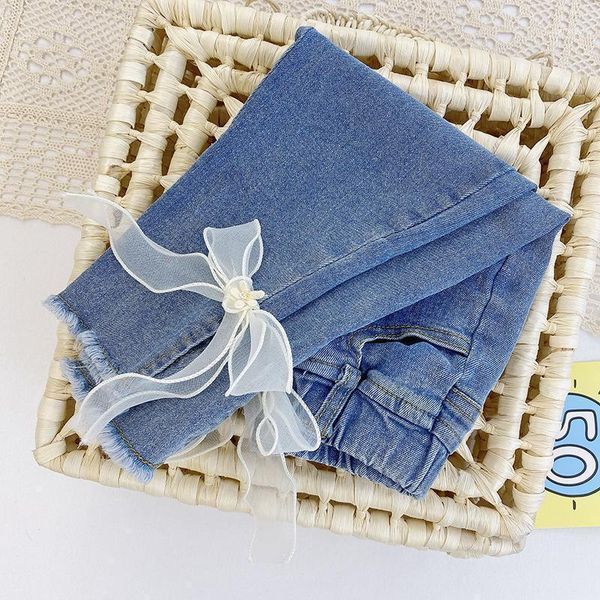 toddler kids girls' clothes jeans spring baby girl korean style bowknot flower slim trouses children girls cloth pants jeans1, Blue
toddler kids girls' clothes jeans spring baby girl korean style bowknot flower slim trouses children girls cloth pants jeans1, Blue