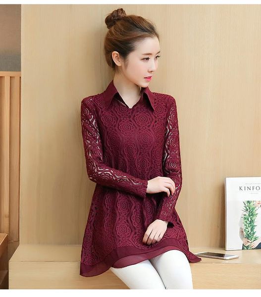 women's blouses & shirts 2021 size cotton long broadcloth real zanzea women blusas body korean of large lace loose shirt, White
women's blouses & shirts 2021 size cotton long broadcloth real zanzea women blusas body korean of large lace loose shirt, White