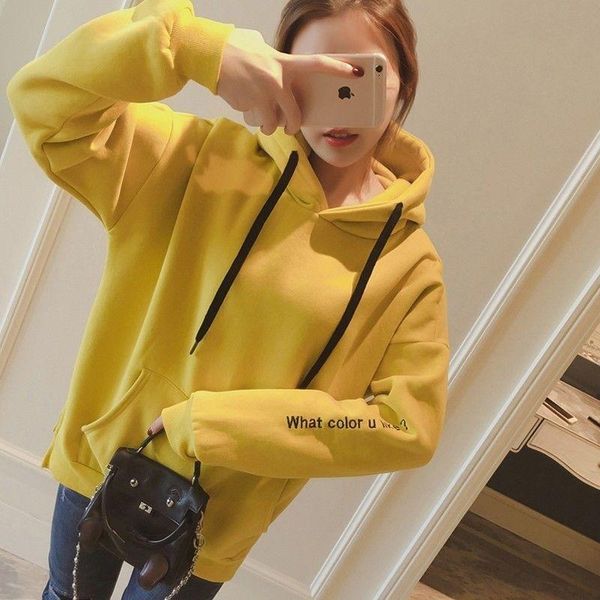 women's hoodies & sweatshirts 2021 autumn and winter korean version plus velvet thick casual size windproof sports jacket sweatshirt, Black
women's hoodies & sweatshirts 2021 autumn and winter korean version plus velvet thick casual size windproof sports jacket sweatshirt, Black