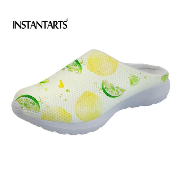 women's casual slip on breathable slippers cartoon fruit pattern summer mesh sandals for ladies female flats shoes, Black
women's casual slip on breathable slippers cartoon fruit pattern summer mesh sandals for ladies female flats shoes, Black