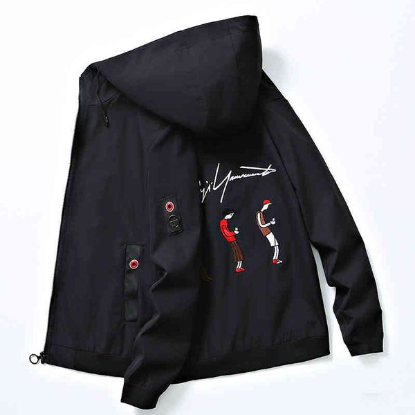 men's jackets coat spring autumn korean fashion jacket casual handsome embroidered thin coats drop size 4xl gei2, Black;brown
men's jackets coat spring autumn korean fashion jacket casual handsome embroidered thin coats drop size 4xl gei2, Black;brown