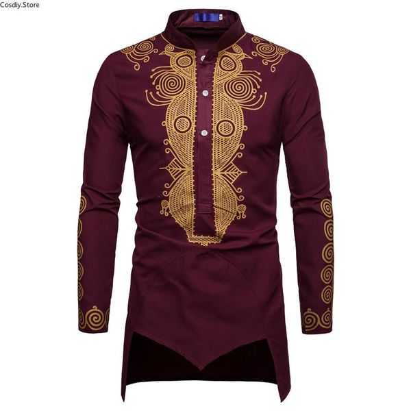 african gold dashiki shirt long sleeves men's turtleneck half button high collar tailcoat tunic groom for men plus size casual shirts, White;black
african gold dashiki shirt long sleeves men's turtleneck half button high collar tailcoat tunic groom for men plus size casual shirts, White;black