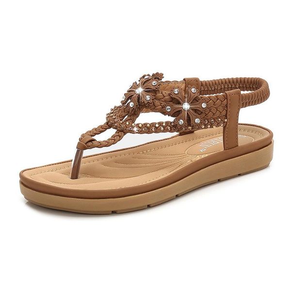 bohemia style woman shoes string bead platform summer women sandals party fashion flat, Black
bohemia style woman shoes string bead platform summer women sandals party fashion flat, Black
