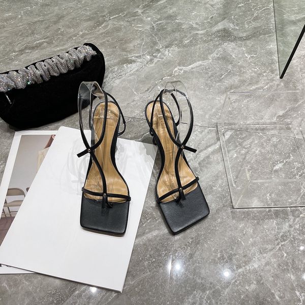 gladiator sandal high heels shoe genuine leather fall street look females square head open toe clip-on strappy sandals women shoes black pur
gladiator sandal high heels shoe genuine leather fall street look females square head open toe clip-on strappy sandals women shoes black pur
