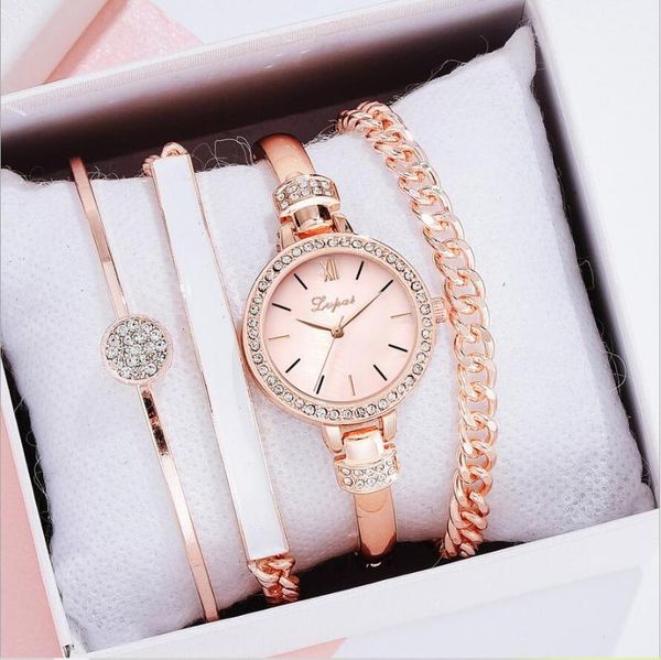wristwatches 2021 women bracelet set watches luxury fashion stainless steel small quartz watch simple ladies female chain clock, Slivery;brown
wristwatches 2021 women bracelet set watches luxury fashion stainless steel small quartz watch simple ladies female chain clock, Slivery;brown