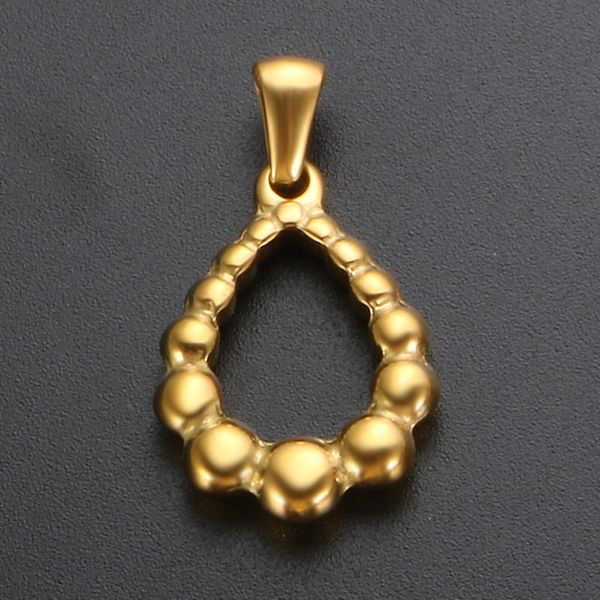 charms zmfashion water drop round bead titanium steel head pendant small jewelry stainless diy handmade making accessories beads, Bronze;silver
charms zmfashion water drop round bead titanium steel head pendant small jewelry stainless diy handmade making accessories beads, Bronze;silver