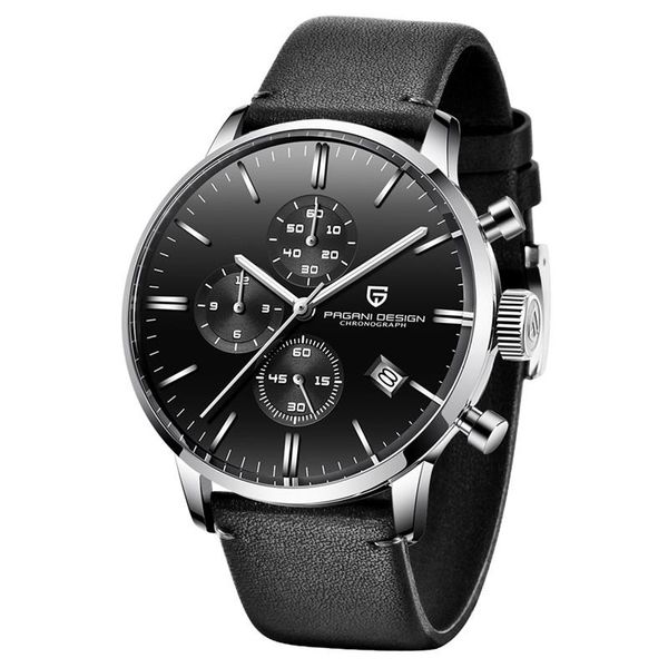 wristwatches pagani design men watches date wristwatch man business quartz watch 2021 waterproof leather sports relojes hombre, Slivery;brown
wristwatches pagani design men watches date wristwatch man business quartz watch 2021 waterproof leather sports relojes hombre, Slivery;brown