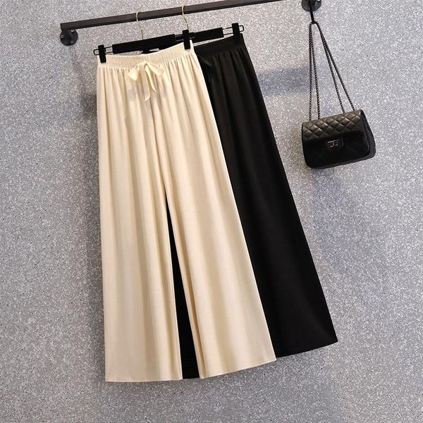 women's pants & capris large size wear 2021 summer fat sister mm thin loose casual wide leg korean version slim, Black;white
women's pants & capris large size wear 2021 summer fat sister mm thin loose casual wide leg korean version slim, Black;white