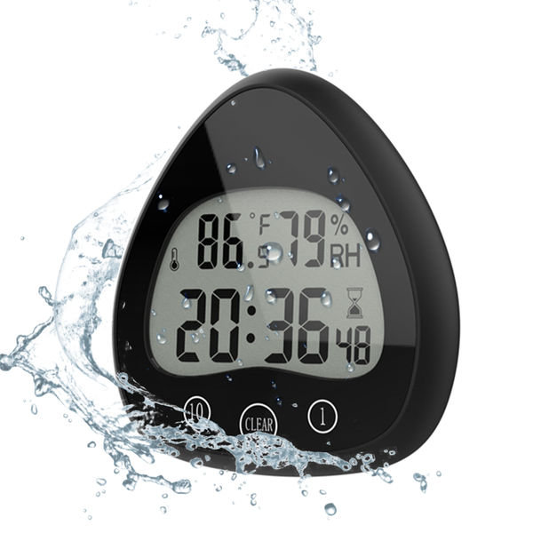 wall clocks digital bathroom shower kitchen clock timer, waterproof visual countdown indoor temperature and humidity display, with su
wall clocks digital bathroom shower kitchen clock timer, waterproof visual countdown indoor temperature and humidity display, with su