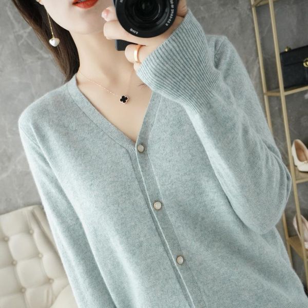 women's knits & tees 100% cashmere sweater v-neck full-sleeve knitted cardigan spring and autumn jacket ladies wool high-quality produc, White
women's knits & tees 100% cashmere sweater v-neck full-sleeve knitted cardigan spring and autumn jacket ladies wool high-quality produc, White