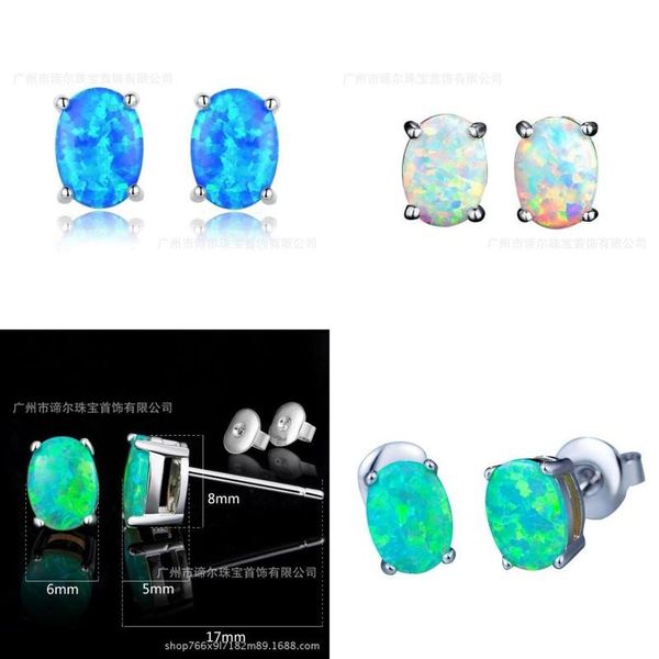 genuine new fashion s925 silver ear stud european and american with white blue opal jewelry for women high-end luxury accessories 205 w2
genuine new fashion s925 silver ear stud european and american with white blue opal jewelry for women high-end luxury accessories 205 w2