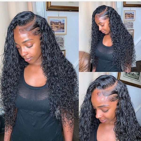 deep wave frontal wig human hair wigs for women human hair wet and wavy 30 inch water wave lace front wig curly human hair wigfactory direct, Black
deep wave frontal wig human hair wigs for women human hair wet and wavy 30 inch water wave lace front wig curly human hair wigfactory direct, Black