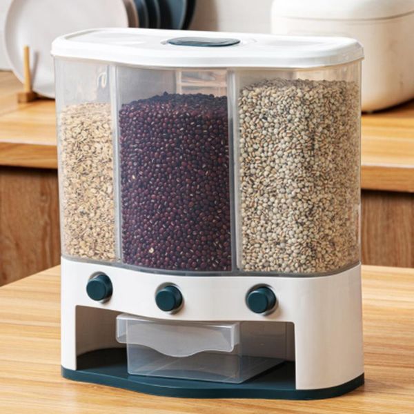 wall mounted separate rice bucket cereal dispenser moisture proof plastic automatic racks sealed metering storage box bottles & jars
wall mounted separate rice bucket cereal dispenser moisture proof plastic automatic racks sealed metering storage box bottles & jars