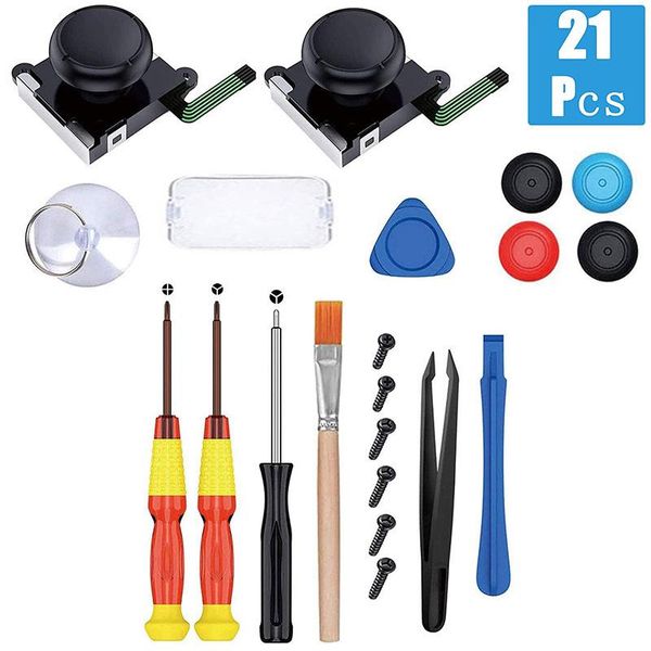 replacement joystick analog thumb stick for switch/joy-con controller include tri-wing screwdriver tool game controllers & joysticks
replacement joystick analog thumb stick for switch/joy-con controller include tri-wing screwdriver tool game controllers & joysticks