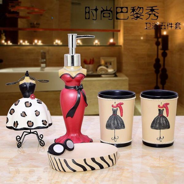 bath accessory set wedding decoration bathroom accessories resin five pieces luxurious holder gel bottle soap box toothbrush mouth
bath accessory set wedding decoration bathroom accessories resin five pieces luxurious holder gel bottle soap box toothbrush mouth