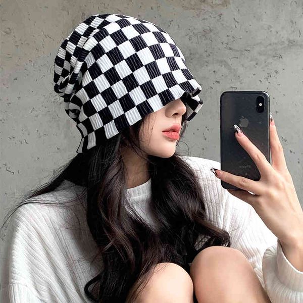 brand caps ins chessboard lattice pile hat female korean version versatile net red cold baotou show face small winter ruffian yuezi, Blue;gray
brand caps ins chessboard lattice pile hat female korean version versatile net red cold baotou show face small winter ruffian yuezi, Blue;gray