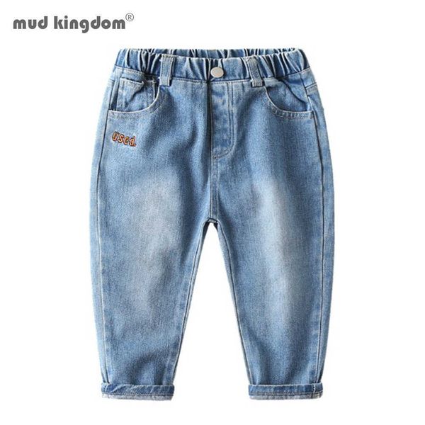mudkingdom autumn spring baby boys jeans pants kids clothes cotton casual children trousers denim 210615, Blue
mudkingdom autumn spring baby boys jeans pants kids clothes cotton casual children trousers denim 210615, Blue