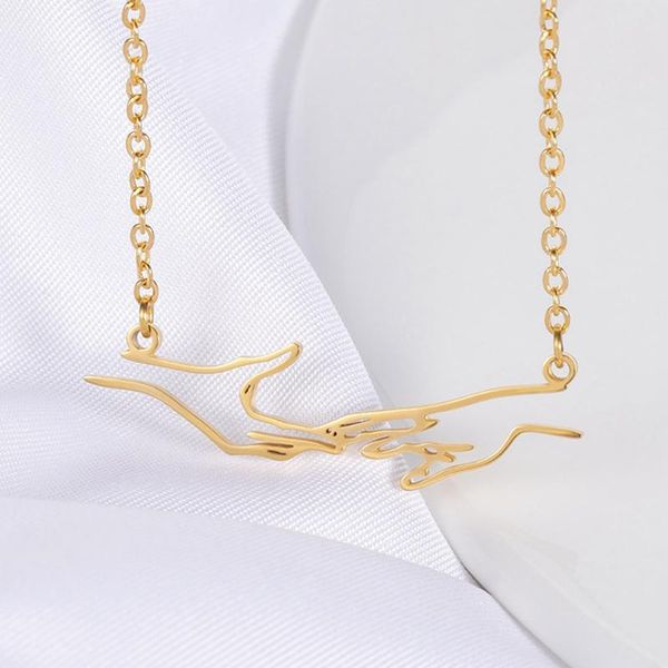 pendant necklaces 1pcs hold hands couple necklace lovers hand in for women men fashion jewelry gift 2021 trend, Silver
pendant necklaces 1pcs hold hands couple necklace lovers hand in for women men fashion jewelry gift 2021 trend, Silver