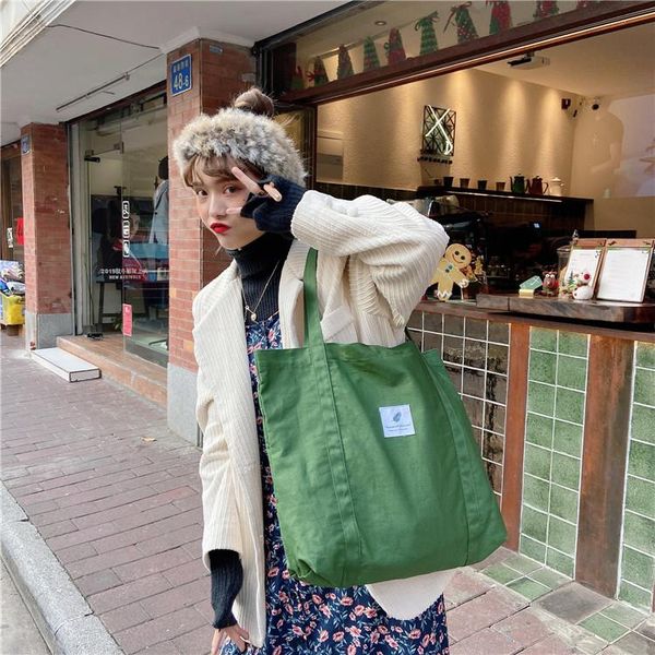 evening bags simple reusable women canvas shopping bag solid color ladies shoulder large capacity female casual tote girls daily handbags
evening bags simple reusable women canvas shopping bag solid color ladies shoulder large capacity female casual tote girls daily handbags