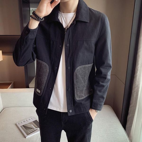 men's jackets spring autumn men fashion korean style all-match sportswear baseball male patchwork plus size 3xl coats s192, Black;brown
men's jackets spring autumn men fashion korean style all-match sportswear baseball male patchwork plus size 3xl coats s192, Black;brown