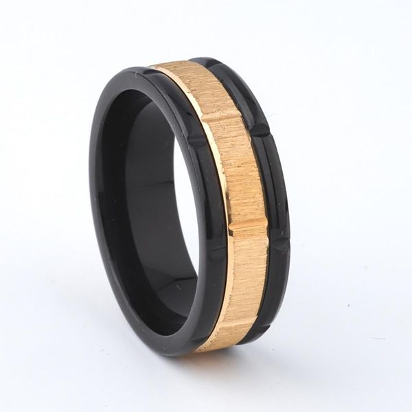 wedding rings 8mm black gold color men's spinner ring rotatable band fashion classic man gent's party jewelry, Slivery;golden
wedding rings 8mm black gold color men's spinner ring rotatable band fashion classic man gent's party jewelry, Slivery;golden