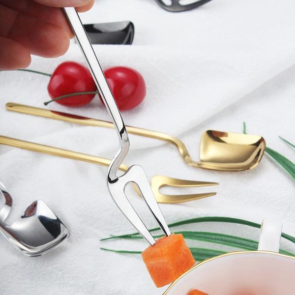 stainless steel fork spoon hanging fruit dessert long handle coffee stirring tableware kitchen accessories forks
stainless steel fork spoon hanging fruit dessert long handle coffee stirring tableware kitchen accessories forks