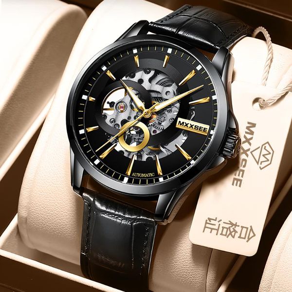 hombre men mechanical watch wristwatch relogio fashion reloj luxury clock masculino steel casual waterproof automatic calendar wristwatches, Slivery;brown
hombre men mechanical watch wristwatch relogio fashion reloj luxury clock masculino steel casual waterproof automatic calendar wristwatches, Slivery;brown