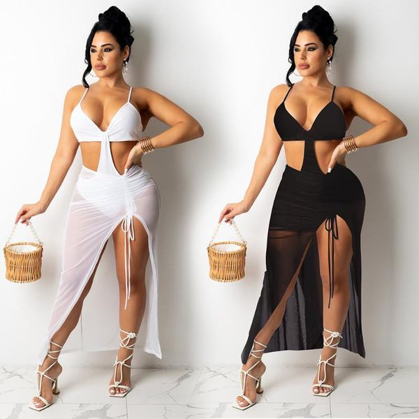 women's tracksuits summer mesh slit white long dresses for women 2021 backless wrap bandage bodycon dress ladies club black maxi, Gray
women's tracksuits summer mesh slit white long dresses for women 2021 backless wrap bandage bodycon dress ladies club black maxi, Gray