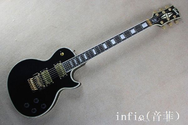g les rosewood fingerboard floyd rose tremolo black lp custom electric guitar golden hardware
g les rosewood fingerboard floyd rose tremolo black lp custom electric guitar golden hardware