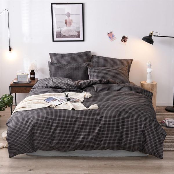 grid grey blue pink black bed simple duvet cover sets 3pcs bedding set king single twin full size quilt covers
grid grey blue pink black bed simple duvet cover sets 3pcs bedding set king single twin full size quilt covers