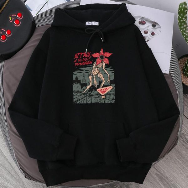 men's hoodies & sweatshirts fleece herbst sportwear angriff der 50 ft. demogorgon gedruckt hoody dicke winter mit kapuze lose sweatshir, Black
men's hoodies & sweatshirts fleece herbst sportwear angriff der 50 ft. demogorgon gedruckt hoody dicke winter mit kapuze lose sweatshir, Black