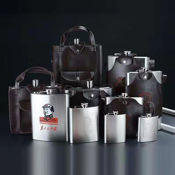 flask flagon stainless steel small pot 1 two to 10 jin outdoor portable kettle russian baijiu
flask flagon stainless steel small pot 1 two to 10 jin outdoor portable kettle russian baijiu