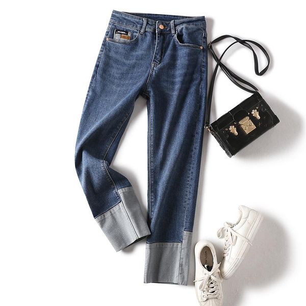 jeans woman 2021 fashion ankle-length pants zipper straight high street women denim women's, Blue
jeans woman 2021 fashion ankle-length pants zipper straight high street women denim women's, Blue