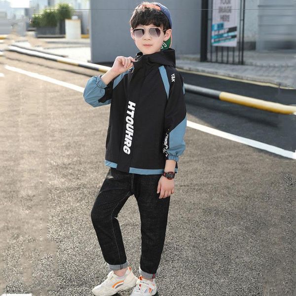 jackets kids boys spring and autumn letters printed hooded jacket big virgin casual 6-12 years old, Blue;gray
jackets kids boys spring and autumn letters printed hooded jacket big virgin casual 6-12 years old, Blue;gray