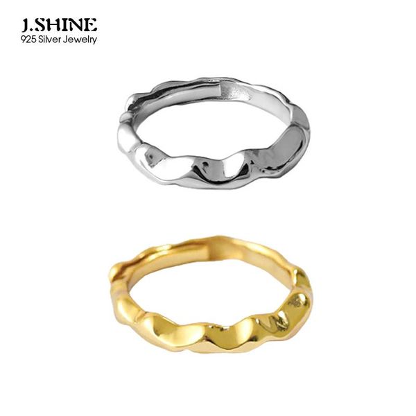 cluster rings jshine korean 925 sterling silver ring 2021 minimalist wave glossy adjustable mid finger stackable jewelry, Golden;silver
cluster rings jshine korean 925 sterling silver ring 2021 minimalist wave glossy adjustable mid finger stackable jewelry, Golden;silver