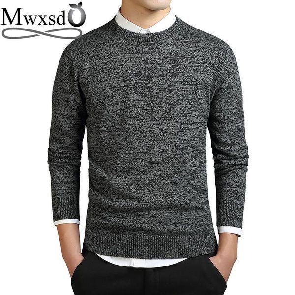 men's sweaters mwxsd men autumn winter pullover mens slim fit o-neck casual knitted cotton sweater for male, White;black
men's sweaters mwxsd men autumn winter pullover mens slim fit o-neck casual knitted cotton sweater for male, White;black