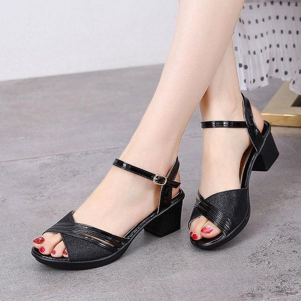 summer women dress shoes bling wedding gold woman sandals open toe pumps buckle strap sandalias zapatos mujer 8109c, Black
summer women dress shoes bling wedding gold woman sandals open toe pumps buckle strap sandalias zapatos mujer 8109c, Black