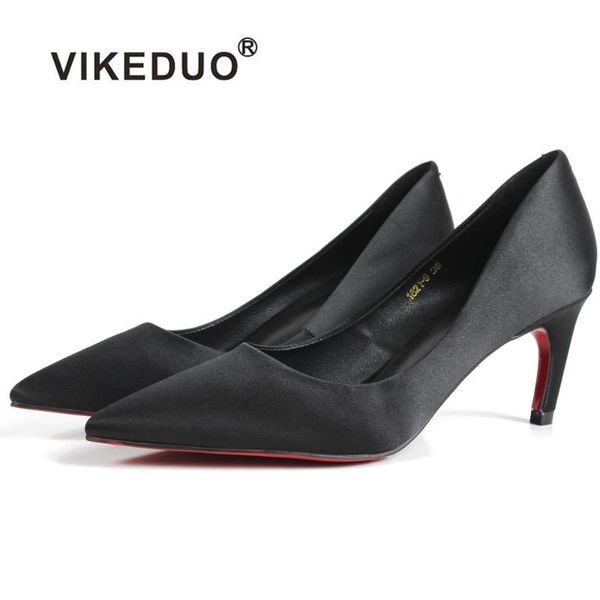 dress shoes vikeduo handmade black classic wedding party dancing shoe for ladies suede women genuine leather high heel pumps
dress shoes vikeduo handmade black classic wedding party dancing shoe for ladies suede women genuine leather high heel pumps
