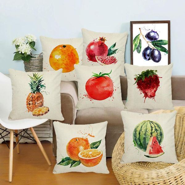 simple watercolor style cushion cover fruit pattern home bedroom sofa decor linen printing pillow cases 45x45cm a0022 cushion/decorative
simple watercolor style cushion cover fruit pattern home bedroom sofa decor linen printing pillow cases 45x45cm a0022 cushion/decorative