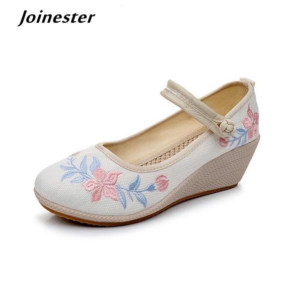floral embroidered wedge pumps for women 2021 summer cotton fabric espadrilles ladies ethnic mary jane shoes spring autumn dress, Black
floral embroidered wedge pumps for women 2021 summer cotton fabric espadrilles ladies ethnic mary jane shoes spring autumn dress, Black