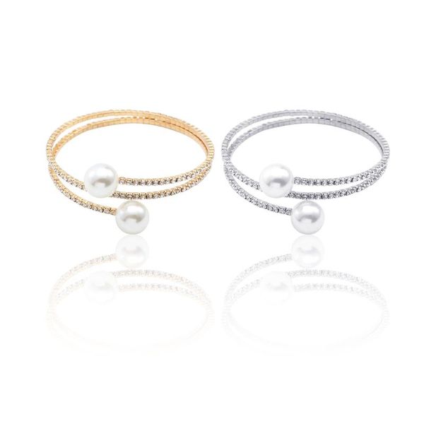 link, chain fashion creative rhinestone pearl bracelet women's gold glamour girl multilayer exaggerated spiral gift, Black
link, chain fashion creative rhinestone pearl bracelet women's gold glamour girl multilayer exaggerated spiral gift, Black