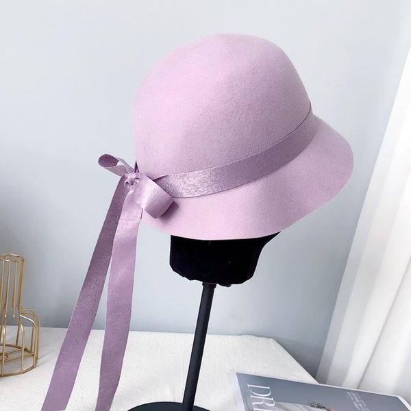 wide brim hats 202110-2508448-2509167 winter wool ribbon bowknot leisure lady bucket cap women fishermen hat, Blue;gray
wide brim hats 202110-2508448-2509167 winter wool ribbon bowknot leisure lady bucket cap women fishermen hat, Blue;gray