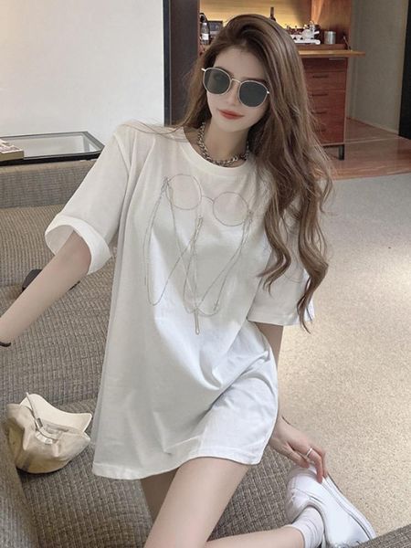 summer fashion korean version of heavy industry glasses beaded loose and thin short-sleeved t-shirt white shirt women women's
summer fashion korean version of heavy industry glasses beaded loose and thin short-sleeved t-shirt white shirt women women's