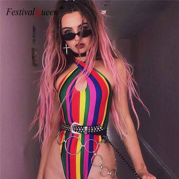 women's jumpsuits & rompers colorful stripes criss cross bodysuit print high cut skinny jumpsuit women rave festival party fashion over, Black;white
women's jumpsuits & rompers colorful stripes criss cross bodysuit print high cut skinny jumpsuit women rave festival party fashion over, Black;white