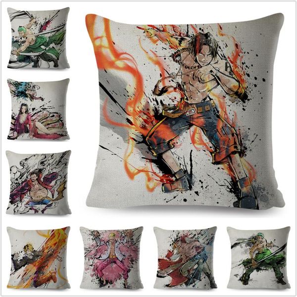 cushion/decorative pillow chinese ink one piece luffy ace pillowcase cushion cover for sofa home car 45x45cm decor linen japan anime cartoon
cushion/decorative pillow chinese ink one piece luffy ace pillowcase cushion cover for sofa home car 45x45cm decor linen japan anime cartoon