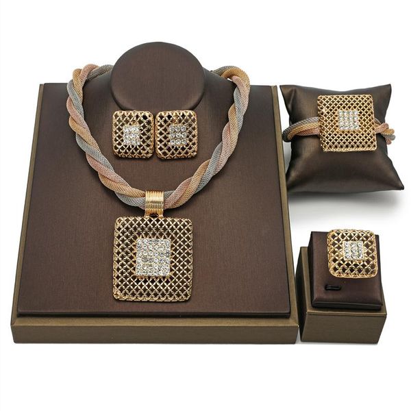 earrings & necklace 2021 bridal gift nigerian wedding jewelry set african beads women custome dubai gold colorful sets wholesale, Silver
earrings & necklace 2021 bridal gift nigerian wedding jewelry set african beads women custome dubai gold colorful sets wholesale, Silver