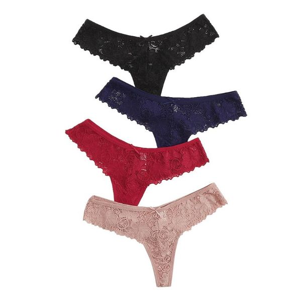 women's shapers sagace lingerie panties women 3pc solid lace floral print panty underwear brief bow hollow out plus low waist thong, Black;white
women's shapers sagace lingerie panties women 3pc solid lace floral print panty underwear brief bow hollow out plus low waist thong, Black;white