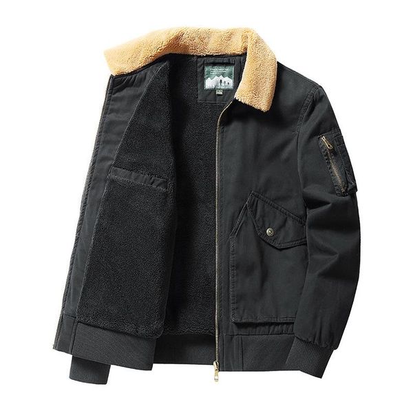 men's jackets mens 2021 winter fleece warm thick jacket men fashion casual windproof coat autumn outwear tactics military, Black;brown
men's jackets mens 2021 winter fleece warm thick jacket men fashion casual windproof coat autumn outwear tactics military, Black;brown
