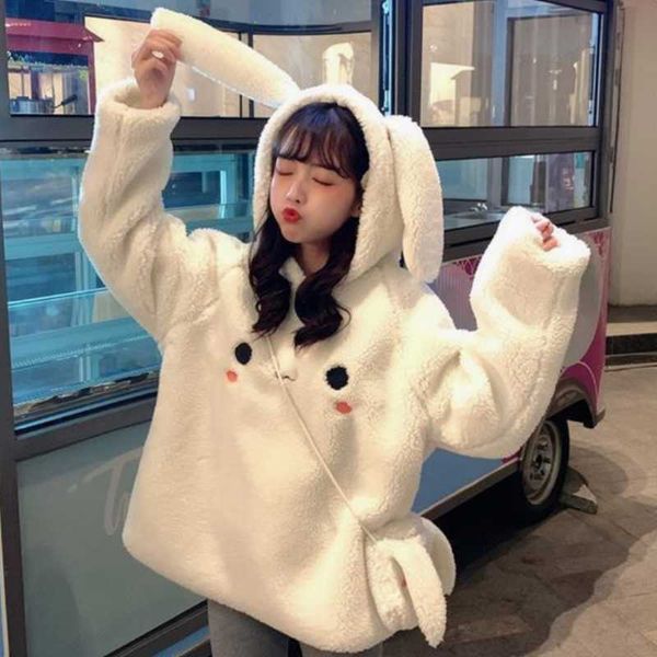 kawaii hoodies women fleece ear warm long sleeve sweet bag hooded loose 2021 autumn winter sweatshirt 2xl women's & sweatshirts, Black
kawaii hoodies women fleece ear warm long sleeve sweet bag hooded loose 2021 autumn winter sweatshirt 2xl women's & sweatshirts, Black